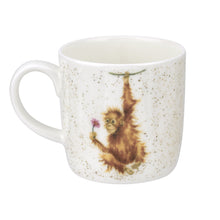 Load image into Gallery viewer, Royal Worcester Wrendale Fine Bone China Mug - Orangutan