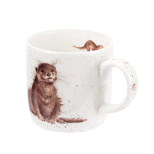 Load image into Gallery viewer, Royal Worcester Wrendale Fine Bone China Mug - River Gent Otter