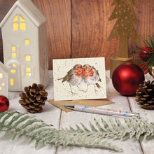 Load image into Gallery viewer, Wrendale Mini Card - Birds of a Feather Robin