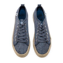 Load image into Gallery viewer, Walk in Pitas Linen Sneaker- Blue