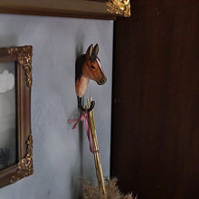 Load image into Gallery viewer, Hand Carved Wall Hook - Horse