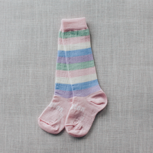 Load image into Gallery viewer, Lamington Merino Wool Baby Knee High Socks - Unicorn