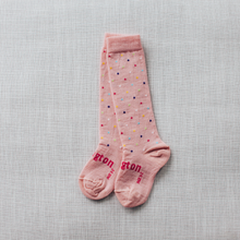 Load image into Gallery viewer, Lamington Merino Wool Baby Knee High Socks - Hundreds & Thousands