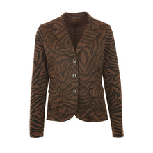 Load image into Gallery viewer, Funky Staff Berlin Zebra Jacket - Toffee