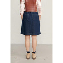 Load image into Gallery viewer, Seasalt Cornwall May's Rock Skirt - Dark Rinse Denim
