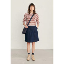 Load image into Gallery viewer, Seasalt Cornwall May's Rock Skirt - Dark Rinse Denim