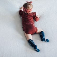 Load image into Gallery viewer, Lamington Merino Wool Baby Knee High Socks - Polly