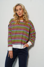 Load image into Gallery viewer, Robb & Lulu Cornado Sweat - Navy Nautical Stripe