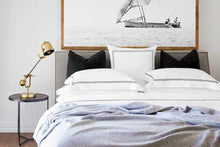 Load image into Gallery viewer, Flaxfield Linen - Flat Sheet Set - Navy
