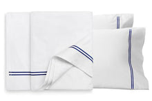 Load image into Gallery viewer, Flaxfield Linen - Flat Sheet Set - Navy