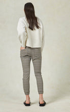Load image into Gallery viewer, Dricoper Check Cuffed Jeans - Cobalt