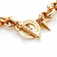 Load image into Gallery viewer, Silk & Steel Heirloom Bracelet - Gold