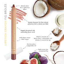 Load image into Gallery viewer, LUK Beautifood Lipstick Crayon - Fig Brulee