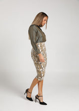 Load image into Gallery viewer, Lou Lou Silk Shirt - Combat