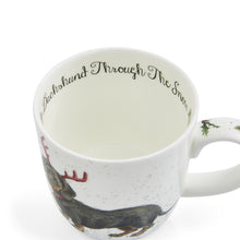 Load image into Gallery viewer, Royal Worcester Wrendale Fine Bone China Mug - Dachshund Through The Snow