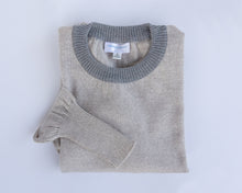 Load image into Gallery viewer, Caroline Gleeson NZ Superfine Merino Drop Shoulder Jumper - Gray/Pewter
