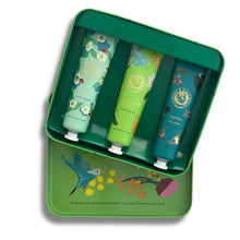 Load image into Gallery viewer, Murphy & Daughters Gift Set of 3 Full Size hand creams in a luxe tin -Lime