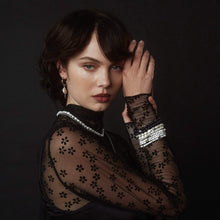 Load image into Gallery viewer, Silk & Steel All for One Bracelet - Pearl/Gold