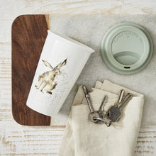 Load image into Gallery viewer, Royal Worcester Wrendale Travel Mug - 'Good Hare Day'