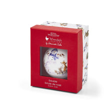Load image into Gallery viewer, Royal Worcester Wrendale Christmas Bauble - Snowman