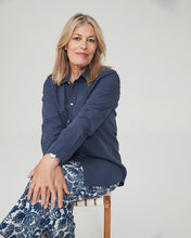 Load image into Gallery viewer, Irving & Powell Poplin Shirt - Indigo