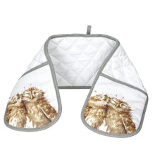 Load image into Gallery viewer, Wrendale Designs Double Oven Gloves - 'Birds of a Feather'