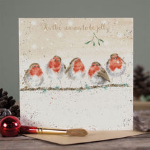 Load image into Gallery viewer, Wrendale Christmas Card - Tis the Season to Be Jolly