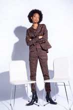 Load image into Gallery viewer, Funky Staff Berlin Zebra Jacket - Toffee