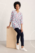 Load image into Gallery viewer, Seasalt Cornwall Adventurer Tunic - Hedgerow Flowers Cassis