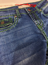 Load image into Gallery viewer, New London Jeans - Chelsea - Denim with Green Stitching
