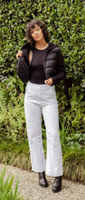 Load image into Gallery viewer, New London Embo High Rise Wide Leg Jeans - White
