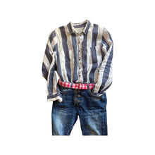 Load image into Gallery viewer, Handmade Belt - Gingham Hot Pink
