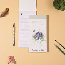 Load image into Gallery viewer, Wrendale Magnetic Shopping Pad - Hydrangea