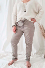 Load image into Gallery viewer, Bypias Casual Tencel Joggers - Sand