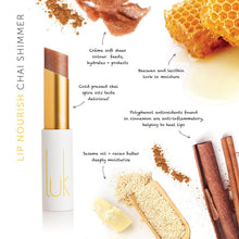 Load image into Gallery viewer, Luk Beautifood Lip Nourish - Chai Shimmer