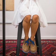 Load image into Gallery viewer, Veldskoen Desert Boot - Blue