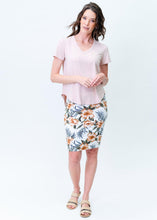 Load image into Gallery viewer, Lou Lou Veronica V Neck Tee - Blush