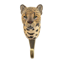 Load image into Gallery viewer, Hand Carved Wall Hook - Leopard
