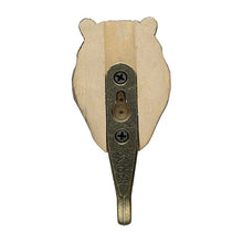 Load image into Gallery viewer, Hand Carved Wall Hook - Hippopotomus
