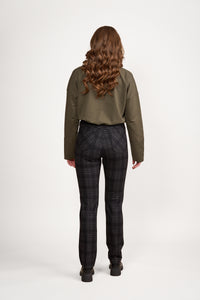 Vassalli Slim Leg Ponti Pull on Pant - Bennett