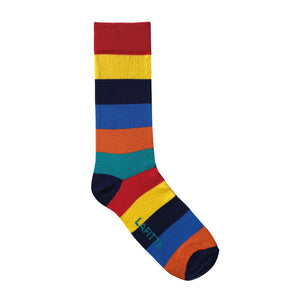 Australian Made Cotton Socks - Multi Stripe