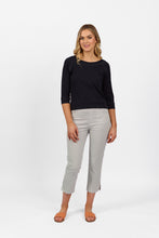 Load image into Gallery viewer, Vassalli Slim Leg 7/8 Pull On Pant - Hash
