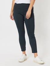 Load image into Gallery viewer, Pants Women: Gordon Smith Mechanical Stretch Slim Leg Pants in Navy
