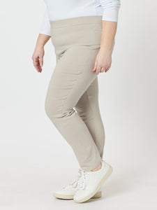 Pants Women: Gordon Smith Mechanical Stretch Slim Leg Pant - Stone