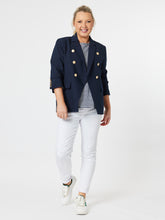 Load image into Gallery viewer, Gordon Smith Lauren Double Breasted Blazer - Navy
