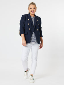 Gordon Smith Lauren Double Breasted Blazer - Navy