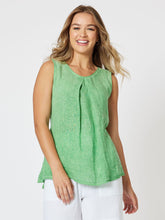 Load image into Gallery viewer, Threadz Emily Tie Back Top - Green
