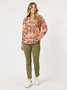 Threadz Cotton Lola Print Shirt