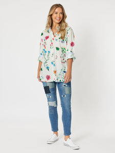 Threadz Cotton Botanical Shirt