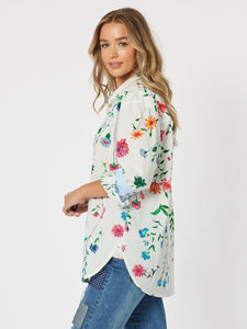 Threadz Cotton Botanical Shirt